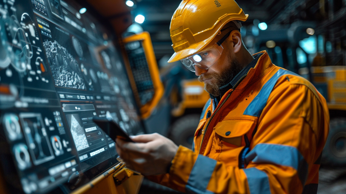 Utilizing a mobile app in the mining industry