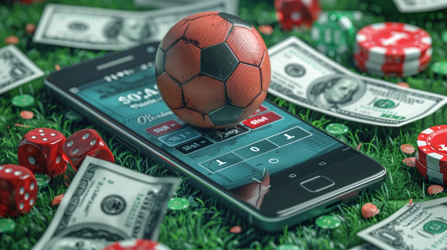 Sports betting on smartphone